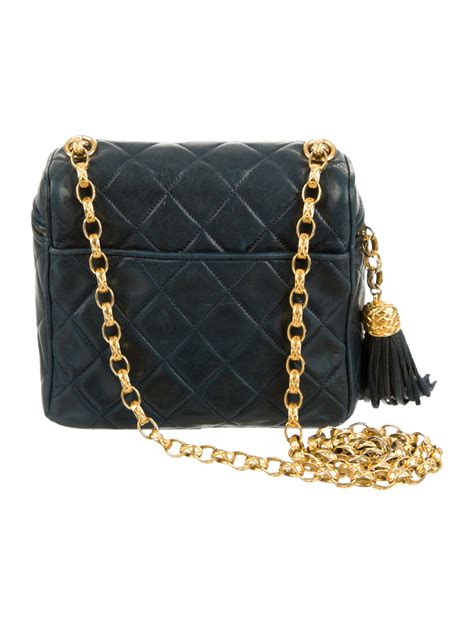 chanel vintage crossbody tassel|chanel crossbody handbags.